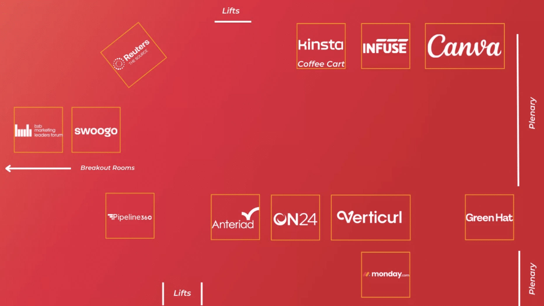 B2B Marketing Leaders Forum ASIA 2025 floor plan
