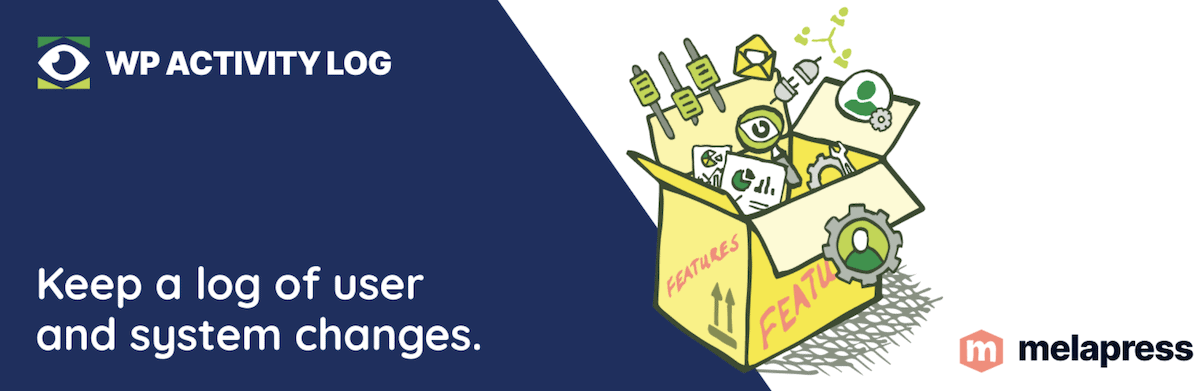 Imagen de cabecera del plugin WP Activity Log de WordPress.org.