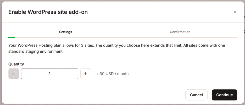 add-on sito WordPress