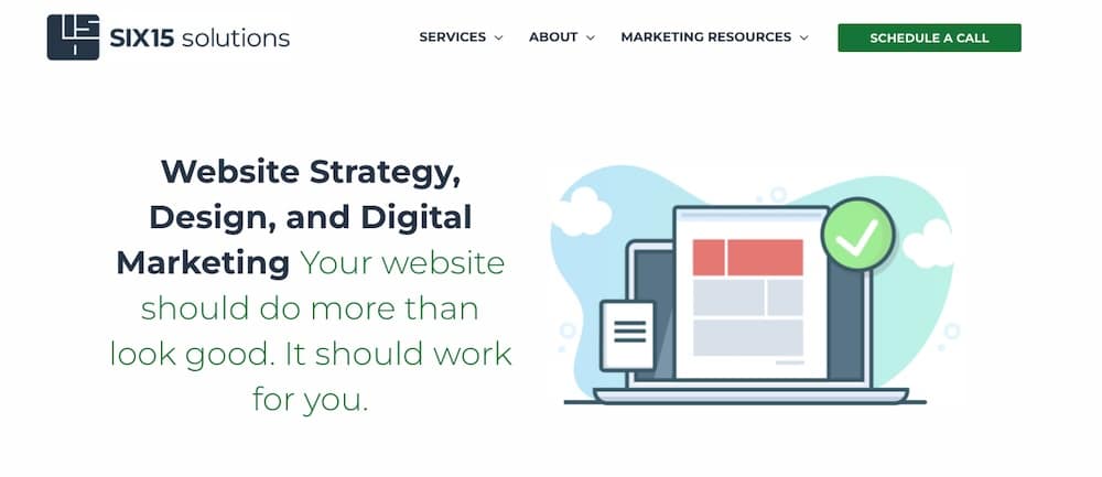 SIX15 Solutions website