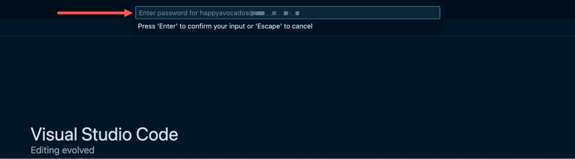SSH接続用のパスワードを追加