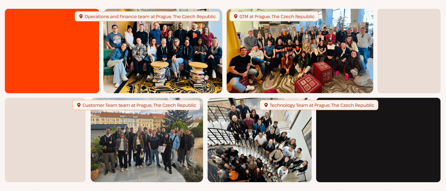 Encontro da equipe da Kinsta na região EMEA.